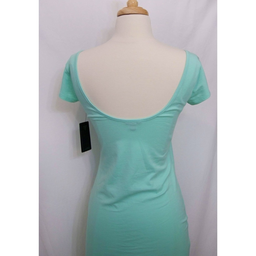 Guess Scoop Back Bodycon Mini Dress S NWT - Picture 4 of 5